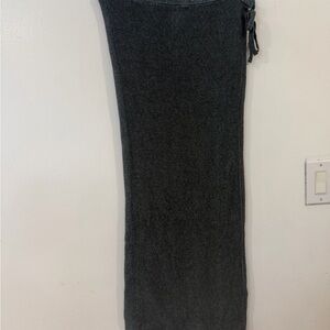 Free people Elegant Gray Knit Skirt